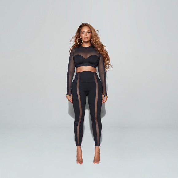 ADIDAS X IVY PARK Beyonce IVP Mesh Crop Top New Limited Edition S XS - Picture 3 of 6